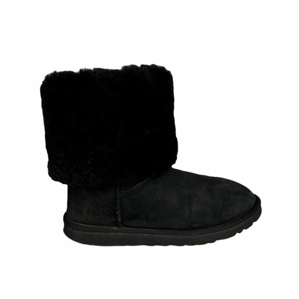 UGG BLACK CLASSIC TALL SHERPA LINED BOOTS- faded in color ❤️ preloved ❤️ - Picture 10 of 15